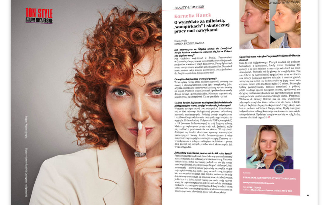 Read my interview in the Polish magazine Women in the World